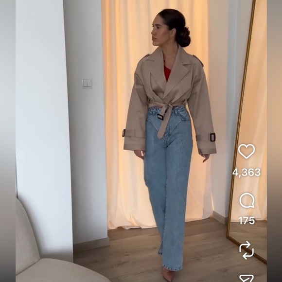 NWT The Seamed Straight Jeans New SIZE EUR 44 (USA) 12 - Picture 4 of 15